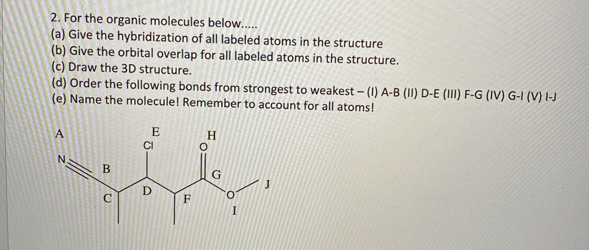 Answered D Order The Following Bonds From Bartleby