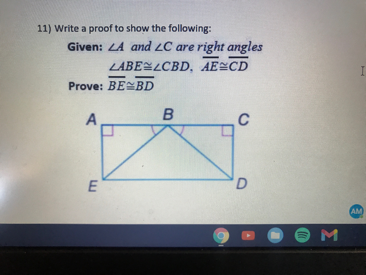 Answered Given La And Lc Are Right Angles Bartleby