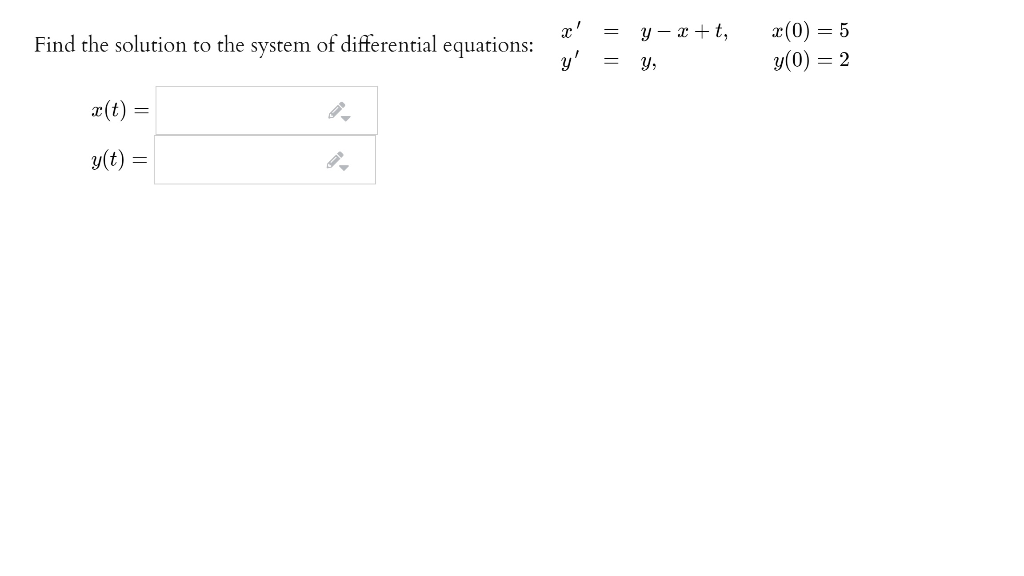 Answered Ae Find The Solution To The System Of Bartleby