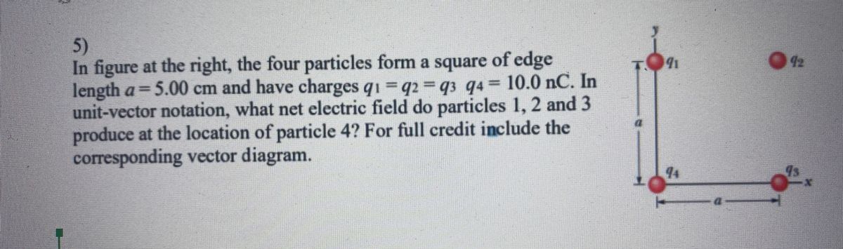 Answered: 5) In Figure At The Right, The Four… | Bartleby