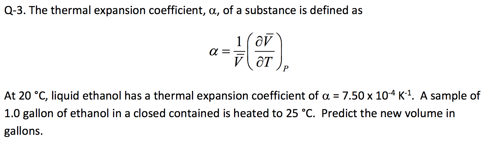 answered-q-3-the-thermal-expansion-coefficient-bartleby