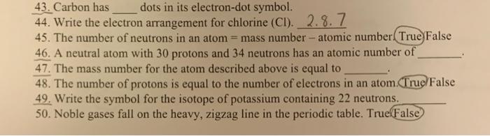 Mass Number Of Chlorine