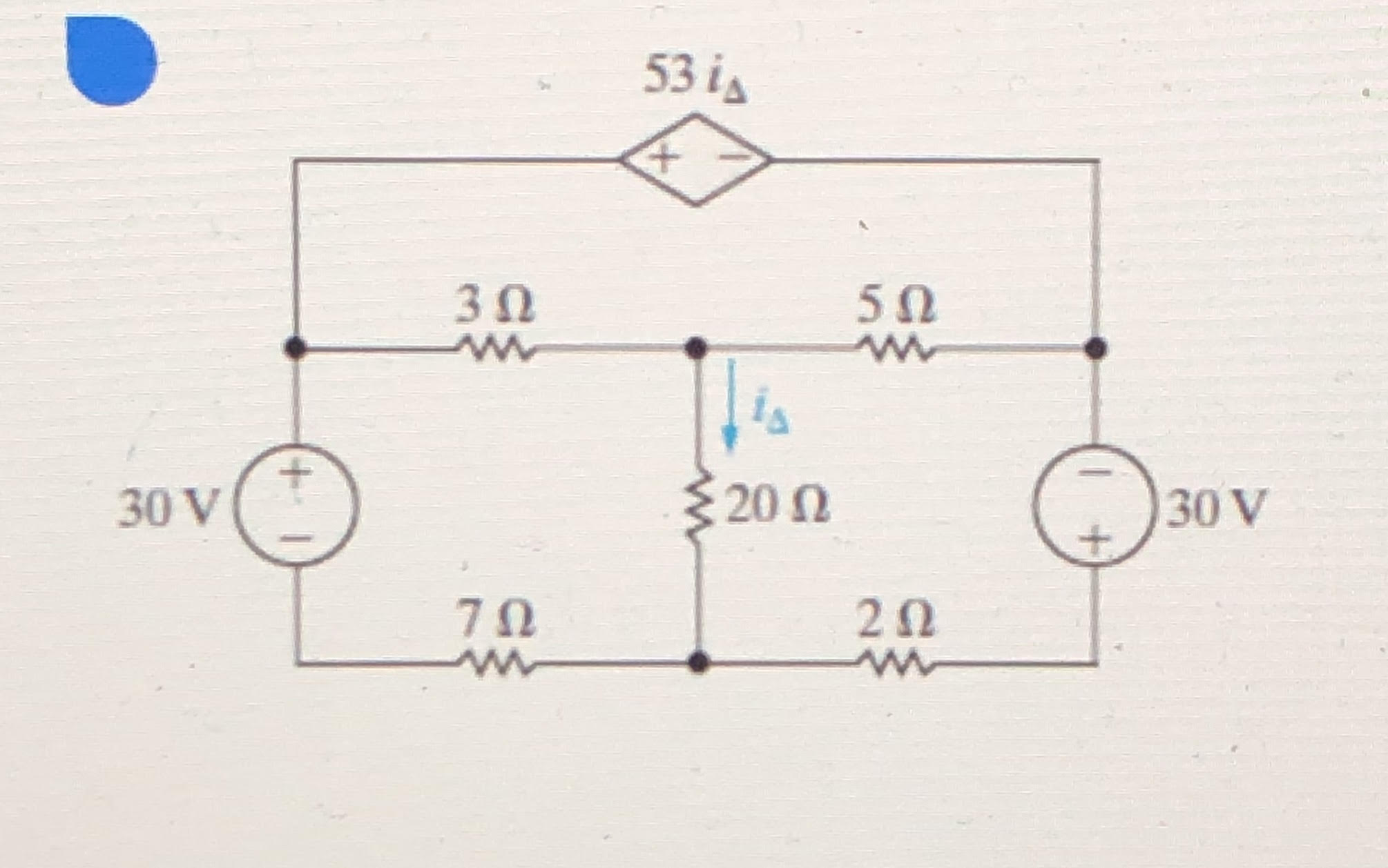 Answered: Use Mesh-current Method To Find The… 