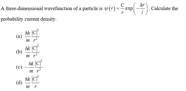 Answered A Three Dimensional Wavefunction Of A Bartleby