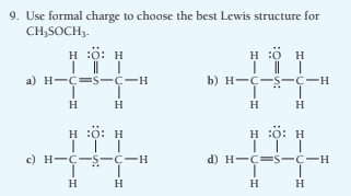 Answered 9 Use Formal Charge To Choose The Best Bartleby