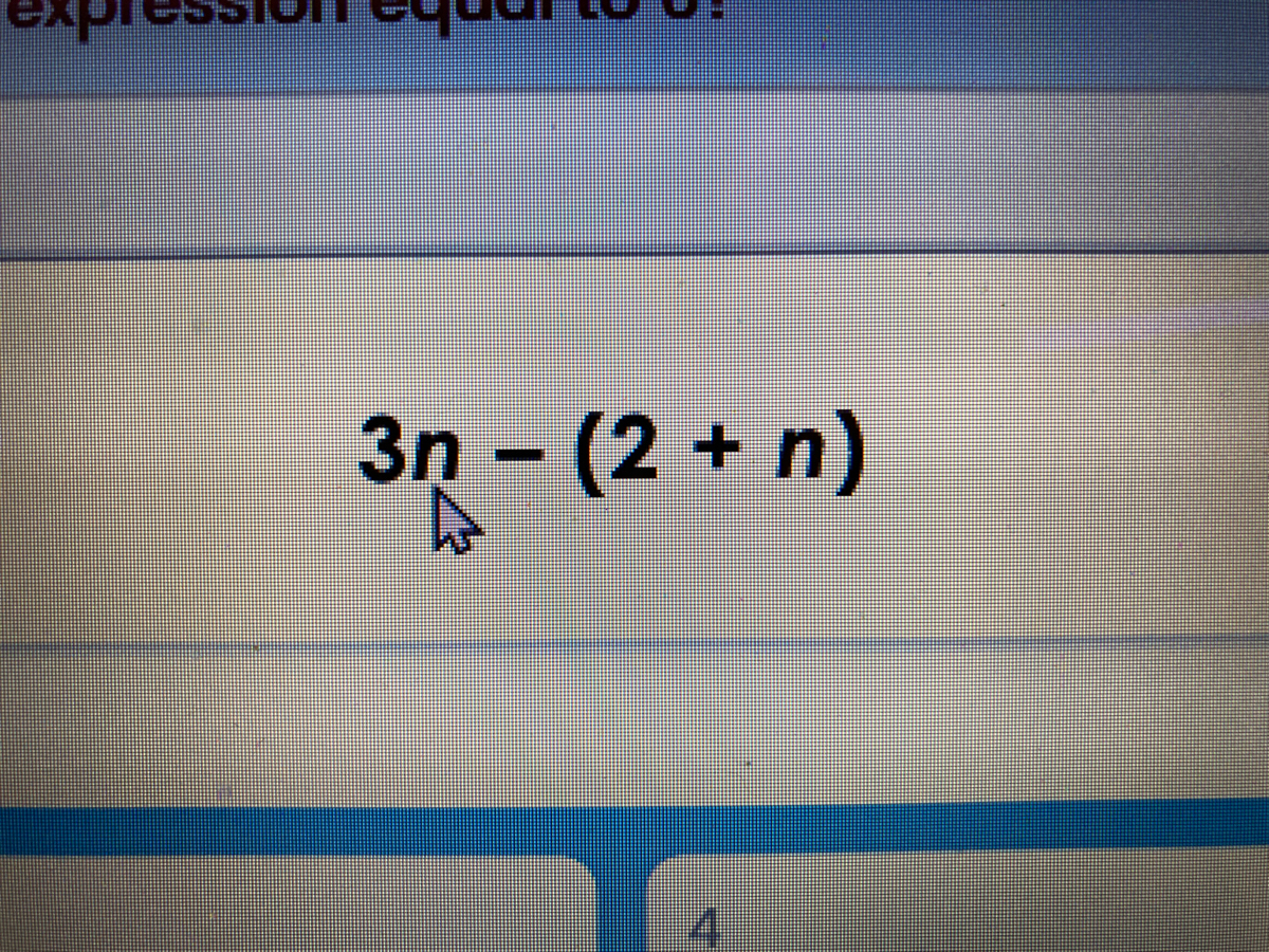 Answered What Value Of N Makes This Expression Bartleby