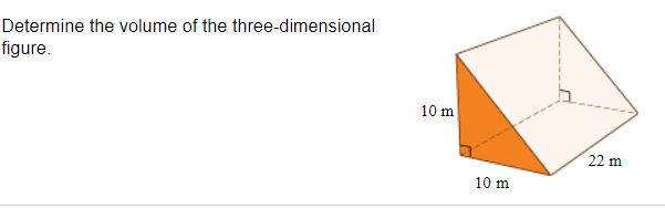 What Is An Example Of A Three Dimensional Measurement Of Volume