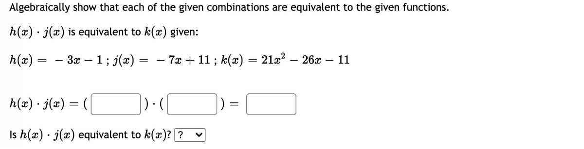 Answered Algebraically Show That Each Of The Bartleby