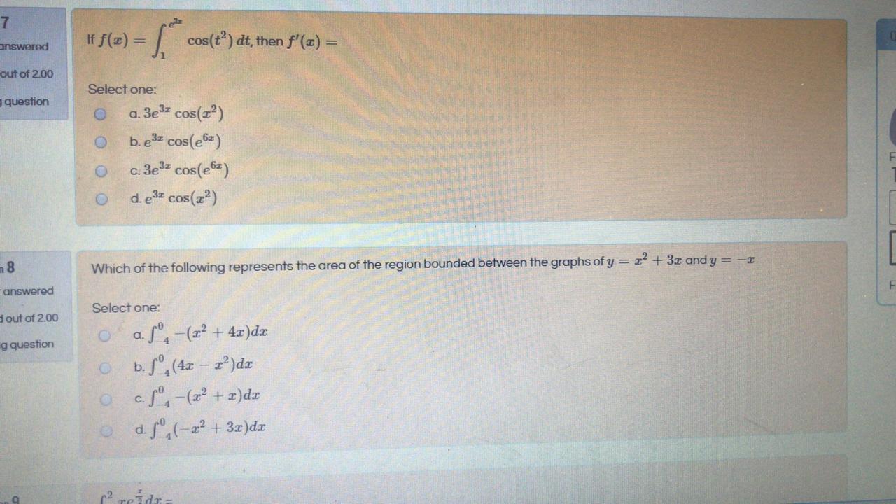 Answered If F Z Cos T Dt Then F Z Cos Bartleby