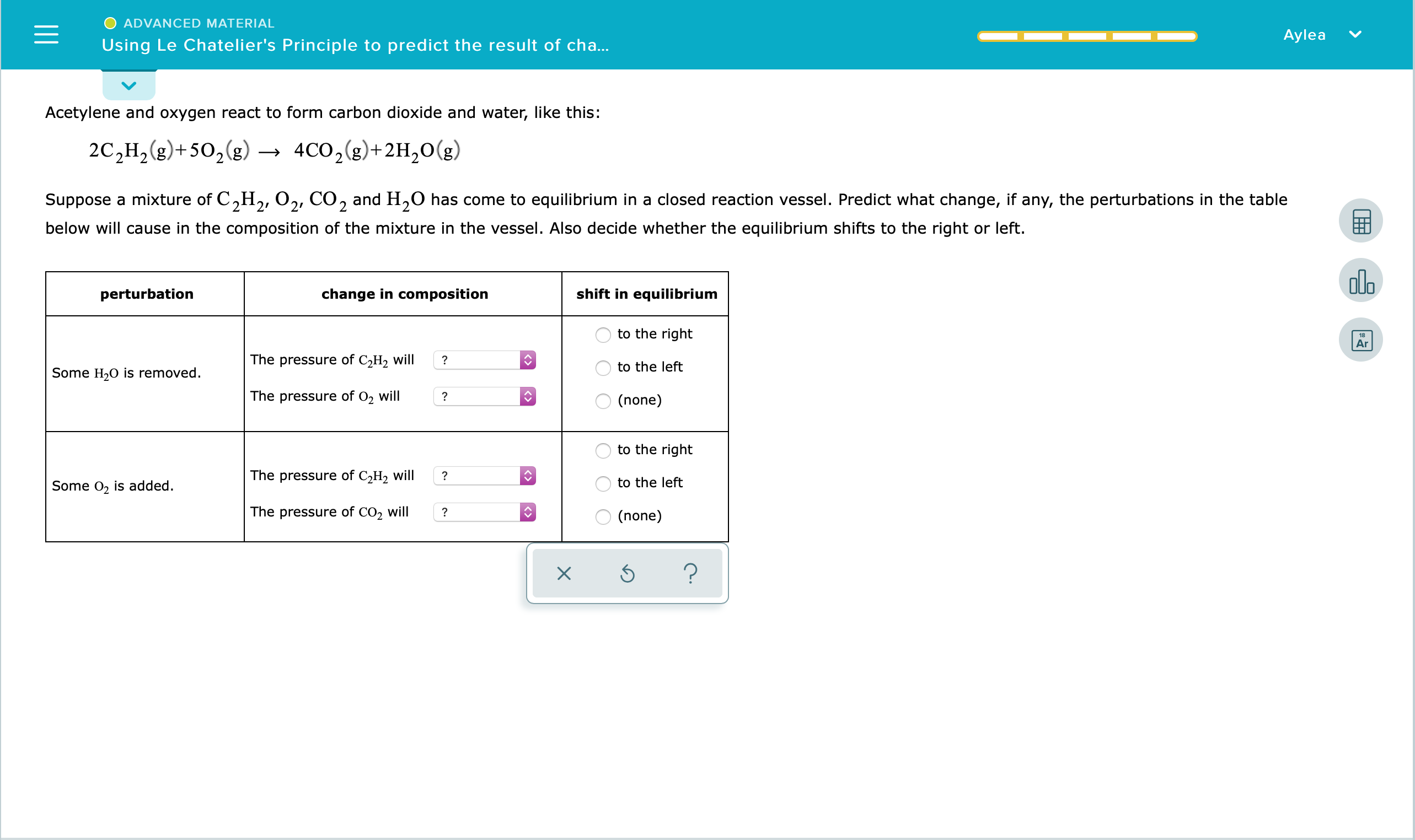 Answered Advanced Material Aylea Using Le Bartleby