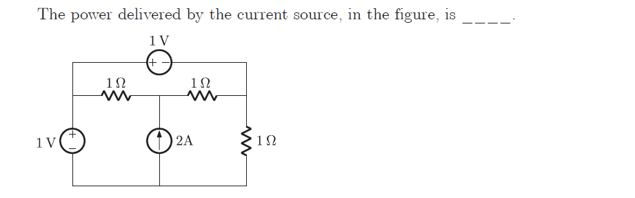 Answered: The Power Delivered By The Current… | Bartleby