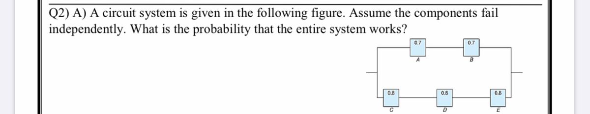 Answered: Q2) A) A Circuit System Is Given In The… | Bartleby