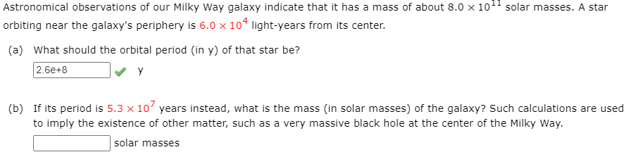 Answered Astronomical Observations Of Our Milky Bartleby