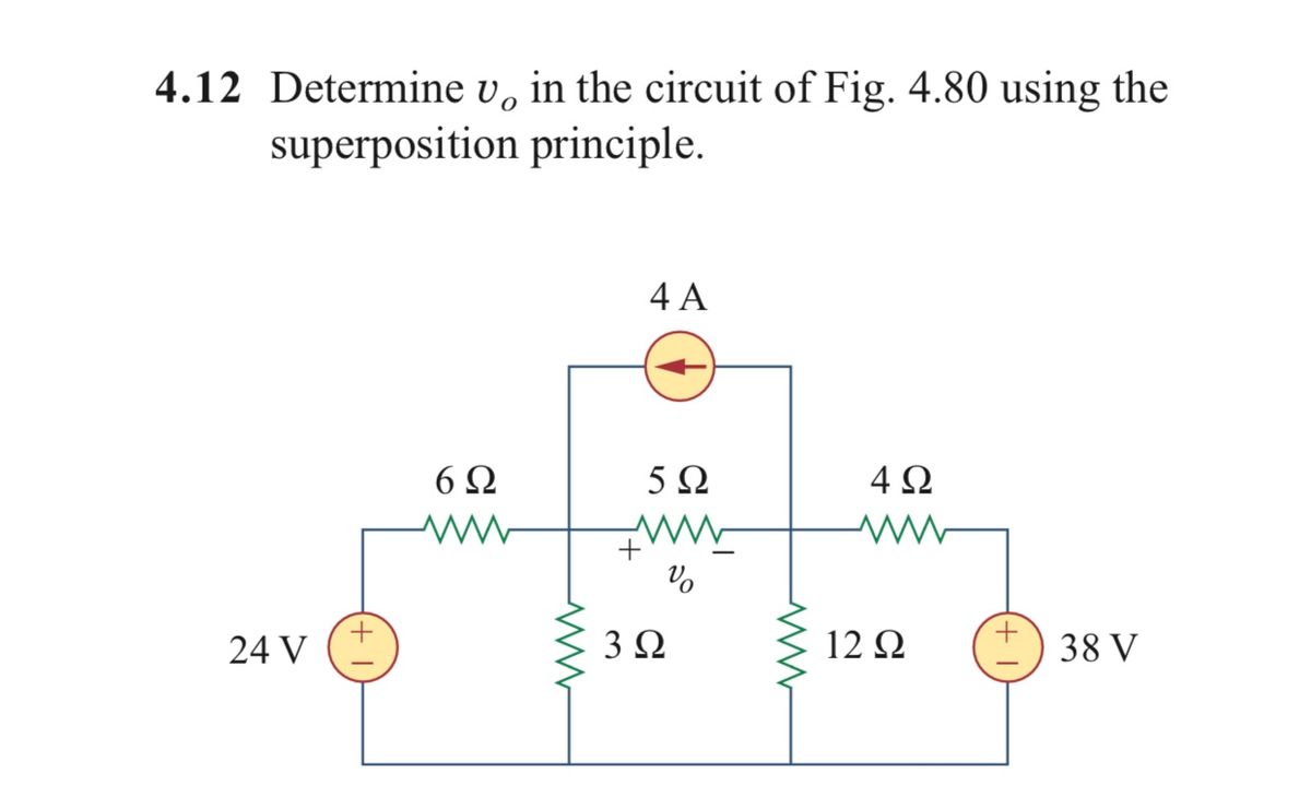 Answered 414 Apply The Superposition Principle Bartleby