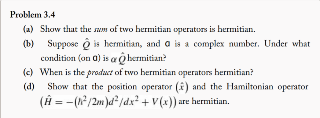 Answered Problem 3 4 A Show That The Sum Of Bartleby