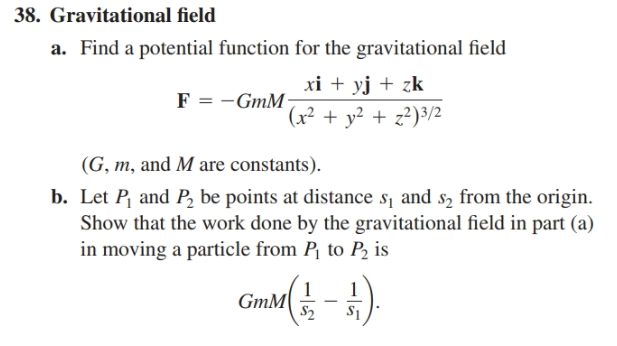 Answered 38 Gravitational Field A Find A Bartleby