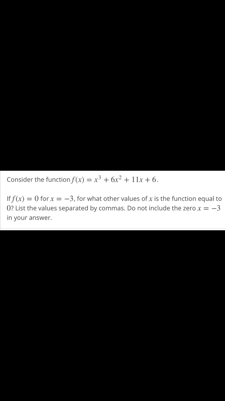 Answered Consider The Function F X X 6x Bartleby