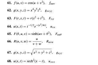 Answered 61 F U V Cos U V Fuuv 62 Bartleby