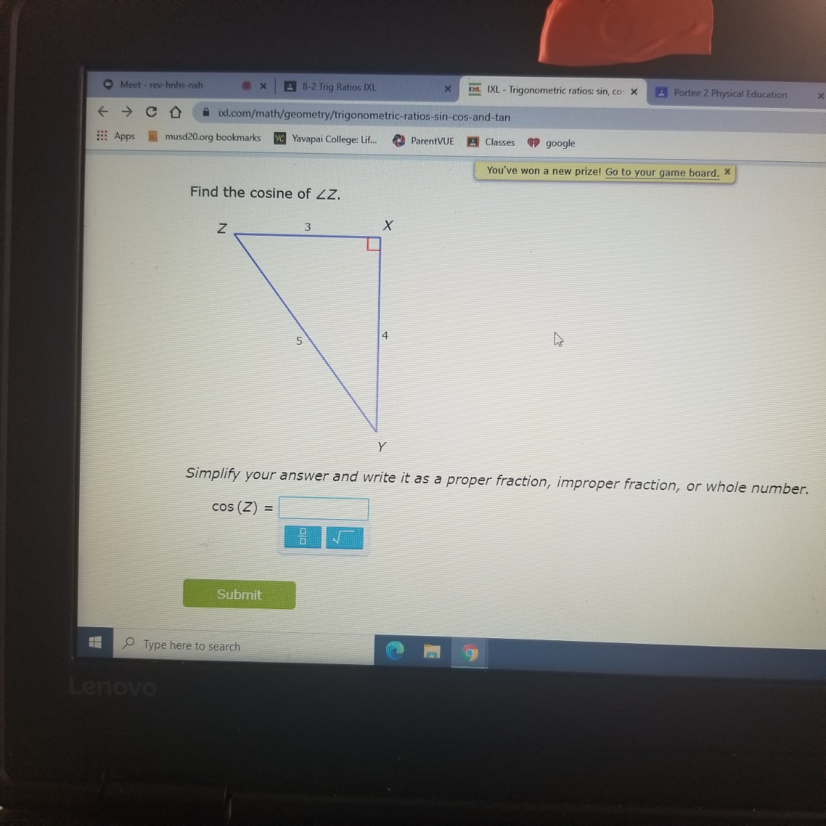 2 4 5 as an improper fraction answer