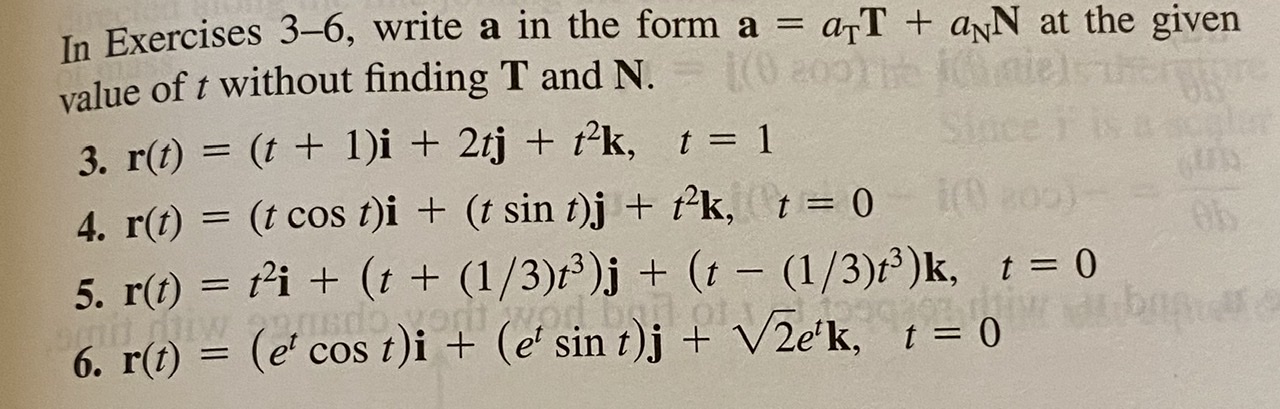 Answered In Exercises 3 6 Write A In The Form A Bartleby