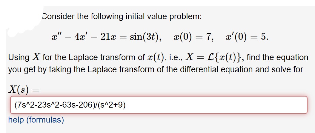 Answered Consider The Following Initial Value Bartleby