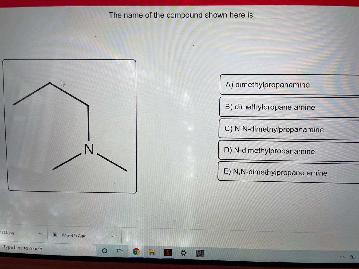 Answered The Name Of The Compound Shown Here Is Bartleby