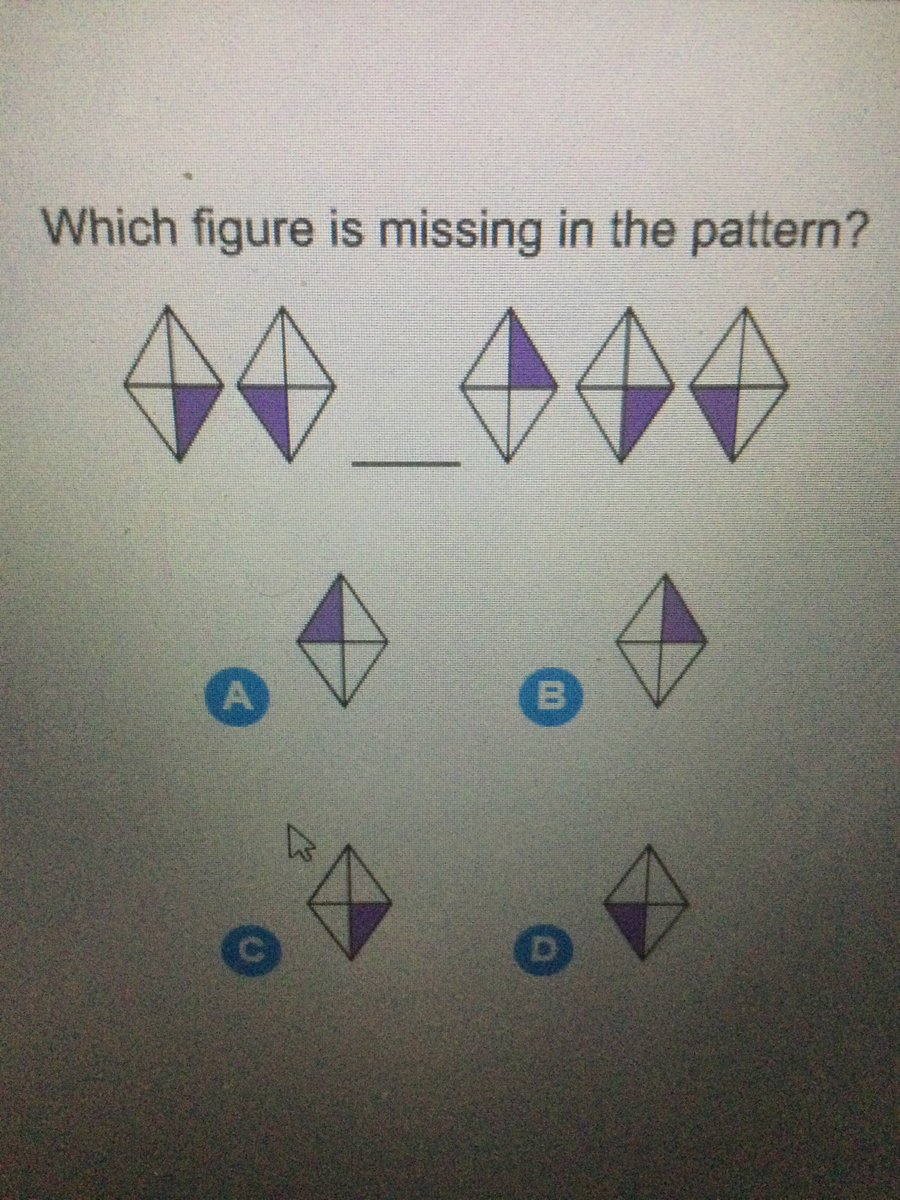 Answered: Which Figure Is Missing In The Pattern?… | Bartleby