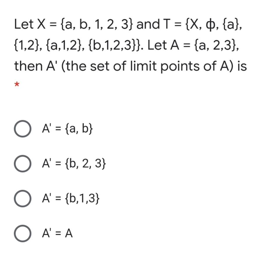 Answered Let X A B 1 2 3 And T X Th Bartleby