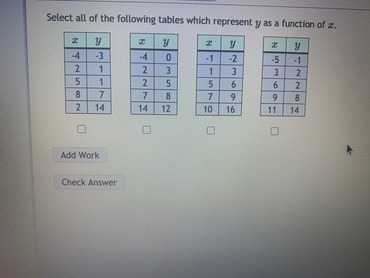 Answered Select All Of The Following Tables… Bartleby