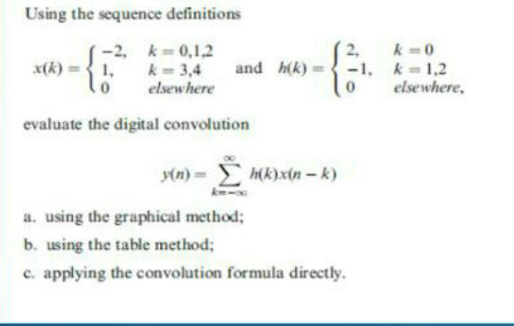 Answered Using The Sequence Definitions 2 K Bartleby