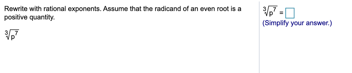 answered-rewrite-with-rational-exponents-assume-bartleby