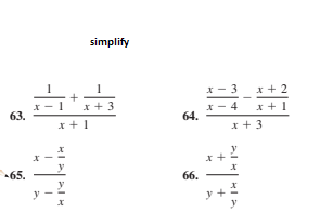 Answered Simplify X 2 X 3 X 1 63 64 X Bartleby