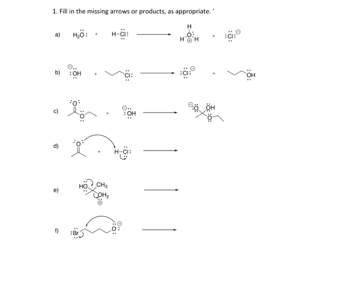 Answered 1 Fill In The Missing Arrows Or Bartleby