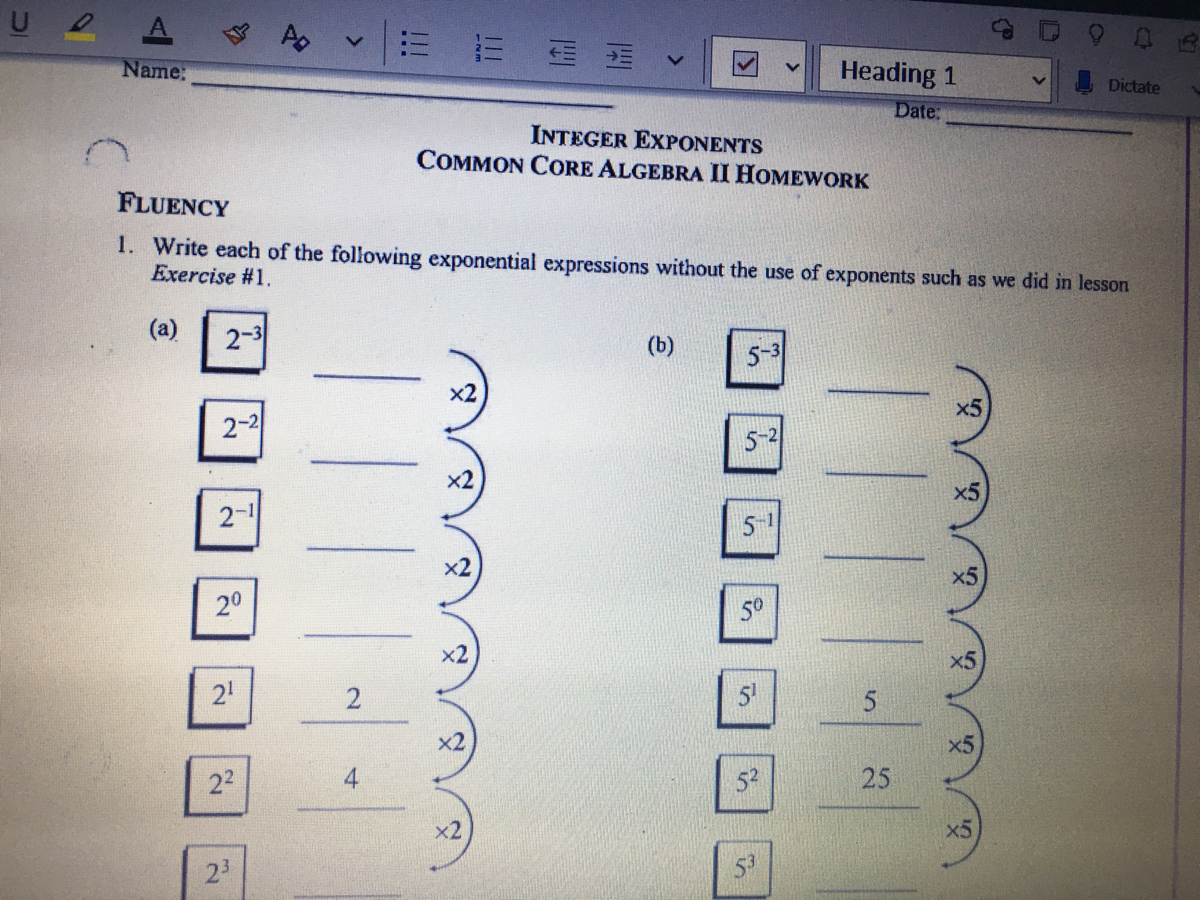 complete factoring common core algebra ii homework