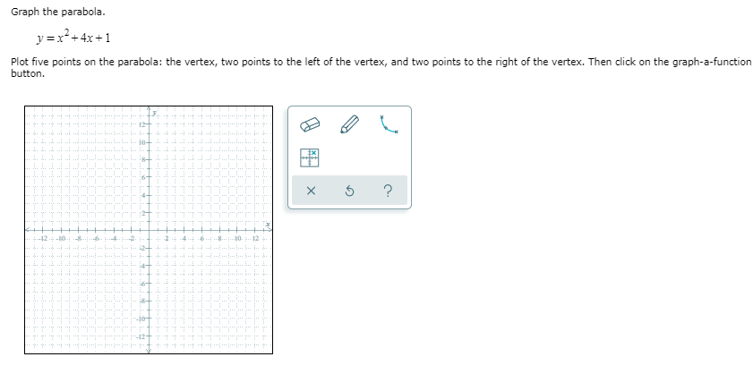 Answered Graph The Parabola Y X 4x 1 Plot Bartleby