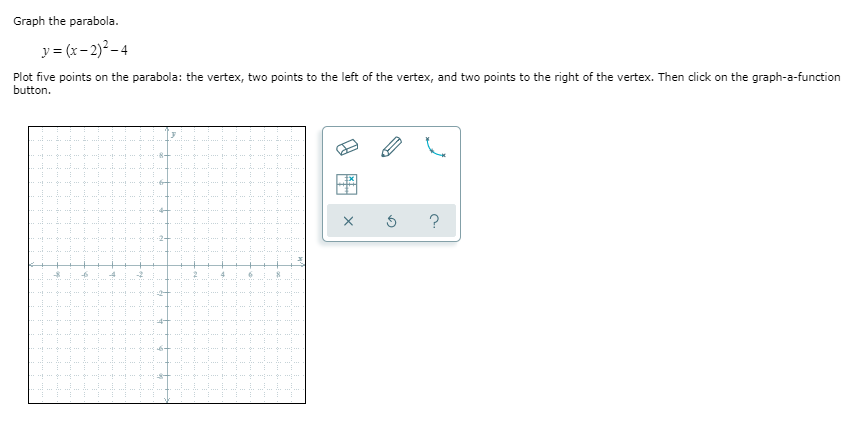 Answered Graph The Parabola Y X 2 2 4 Plot Bartleby