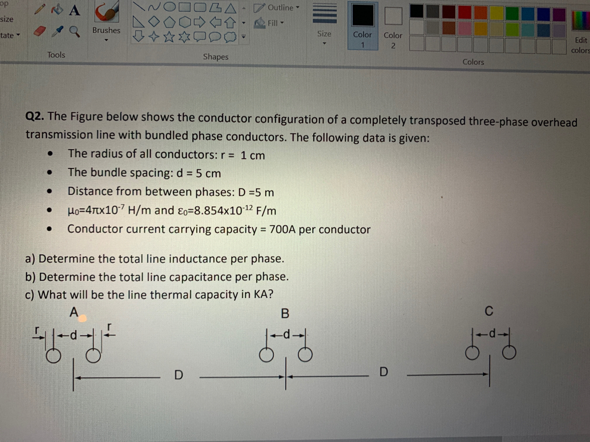 Answered: Q2. The Figure Below Shows The… | Bartleby