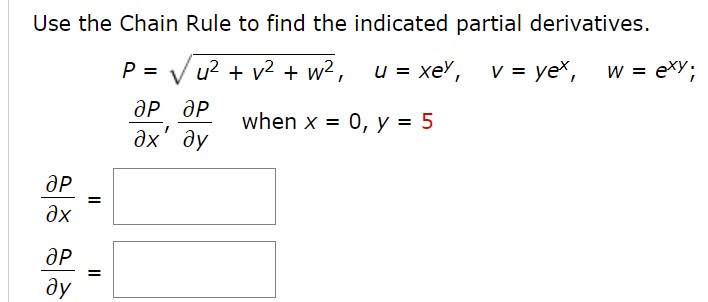 Answered Use The Chain Rule To Find The Bartleby