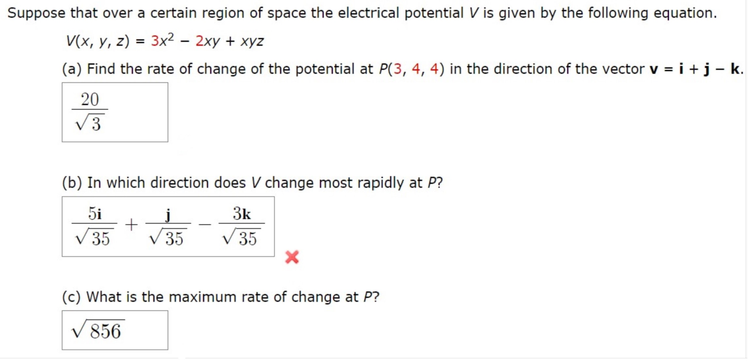 Answered Suppose That Over A Certain Region Of Bartleby