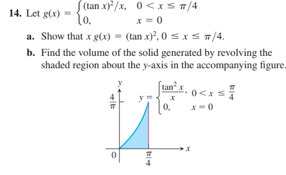 Answered Tan X X 0 X4 Lo 14 Let G X X Bartleby