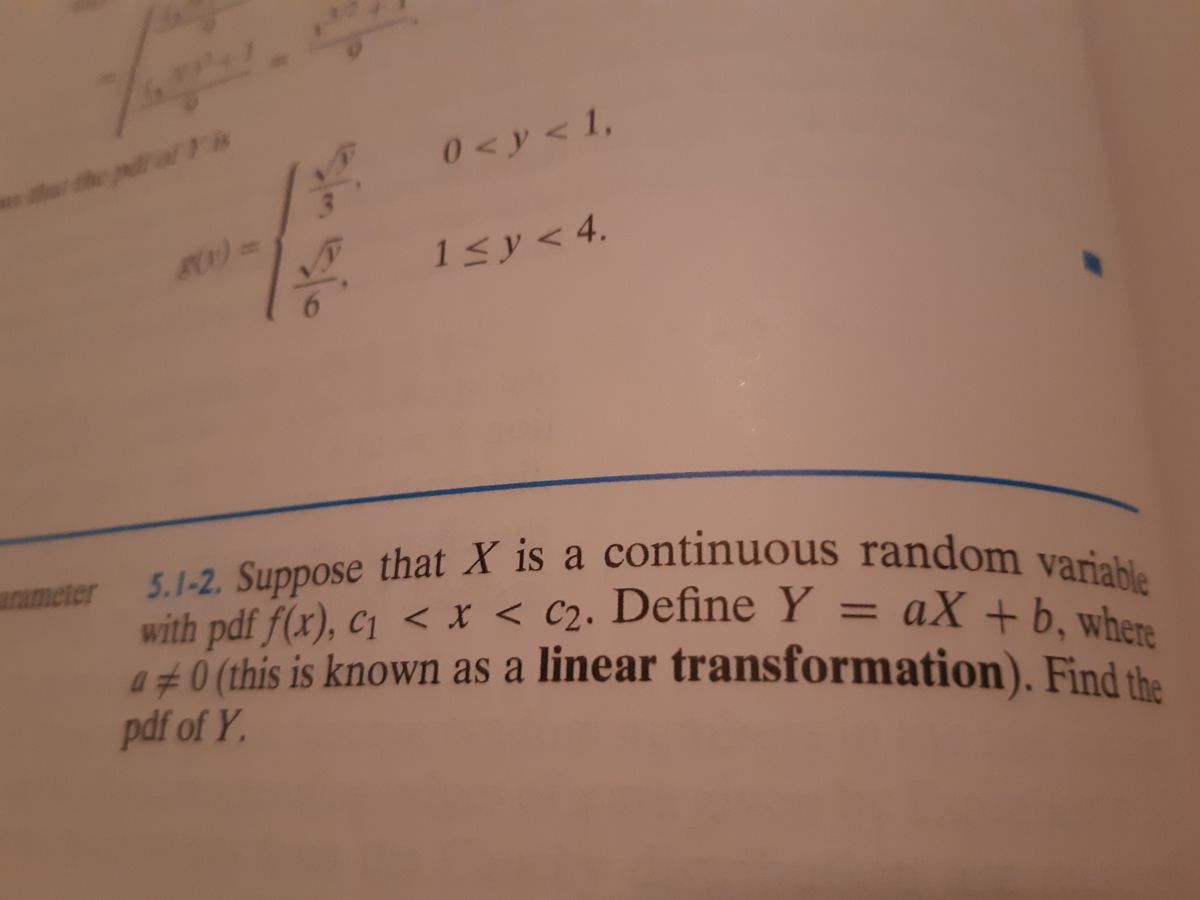 Answered 5 1 2 Suppose That X Is A With Pdf Bartleby