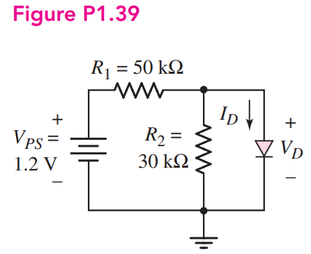 Answered: Consider the diode circuit shown in… | bartleby