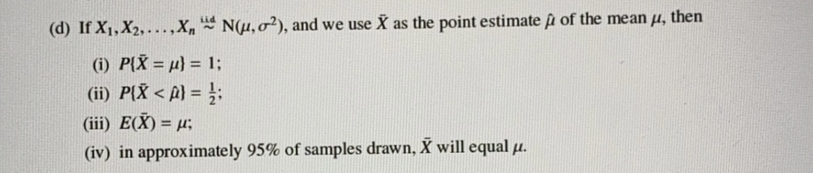 Answered D If X1 X2 X N µ O And We Bartleby