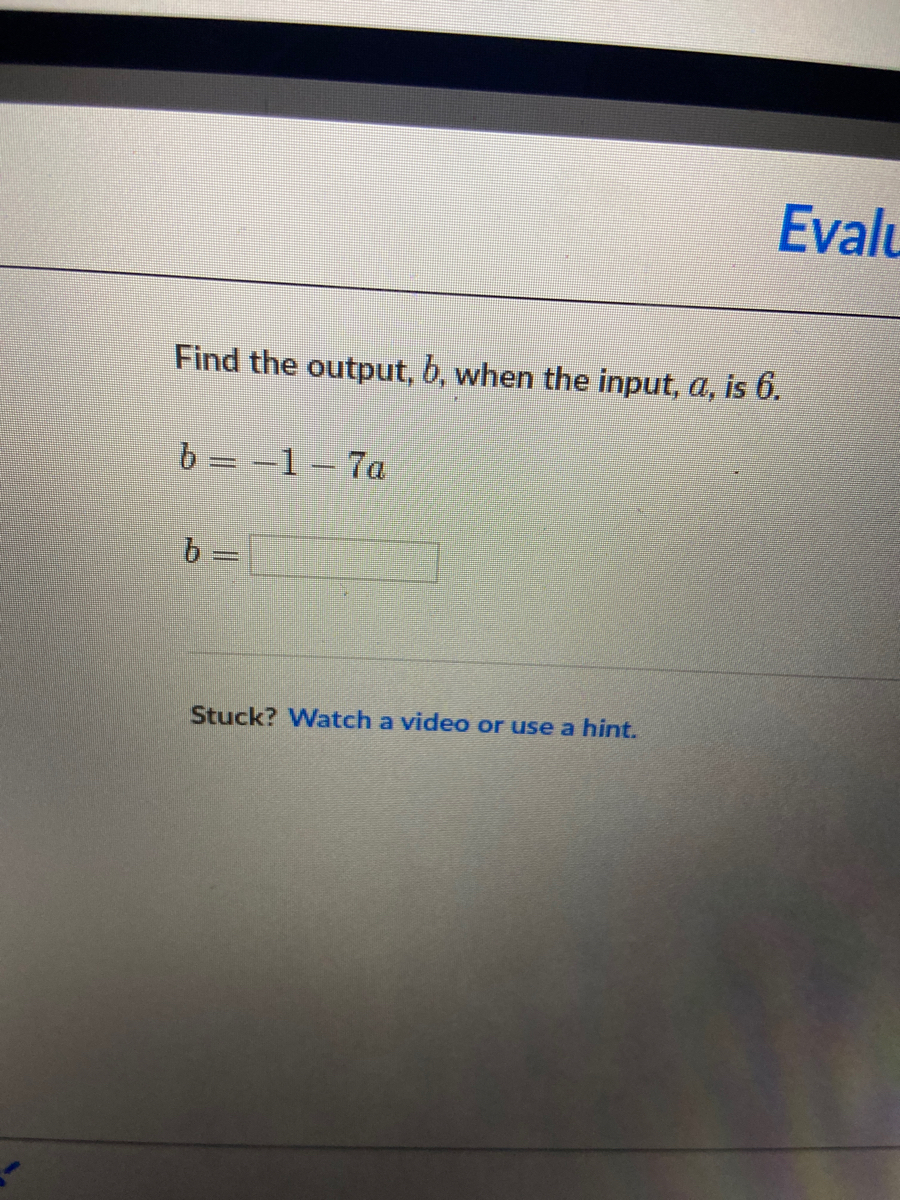 Answered: Find The Output, B, When The Input, A,… | Bartleby