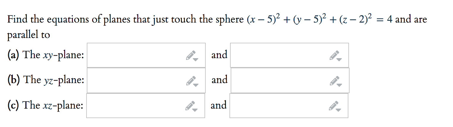 Answered Find The Equations Of Planes That Just Bartleby