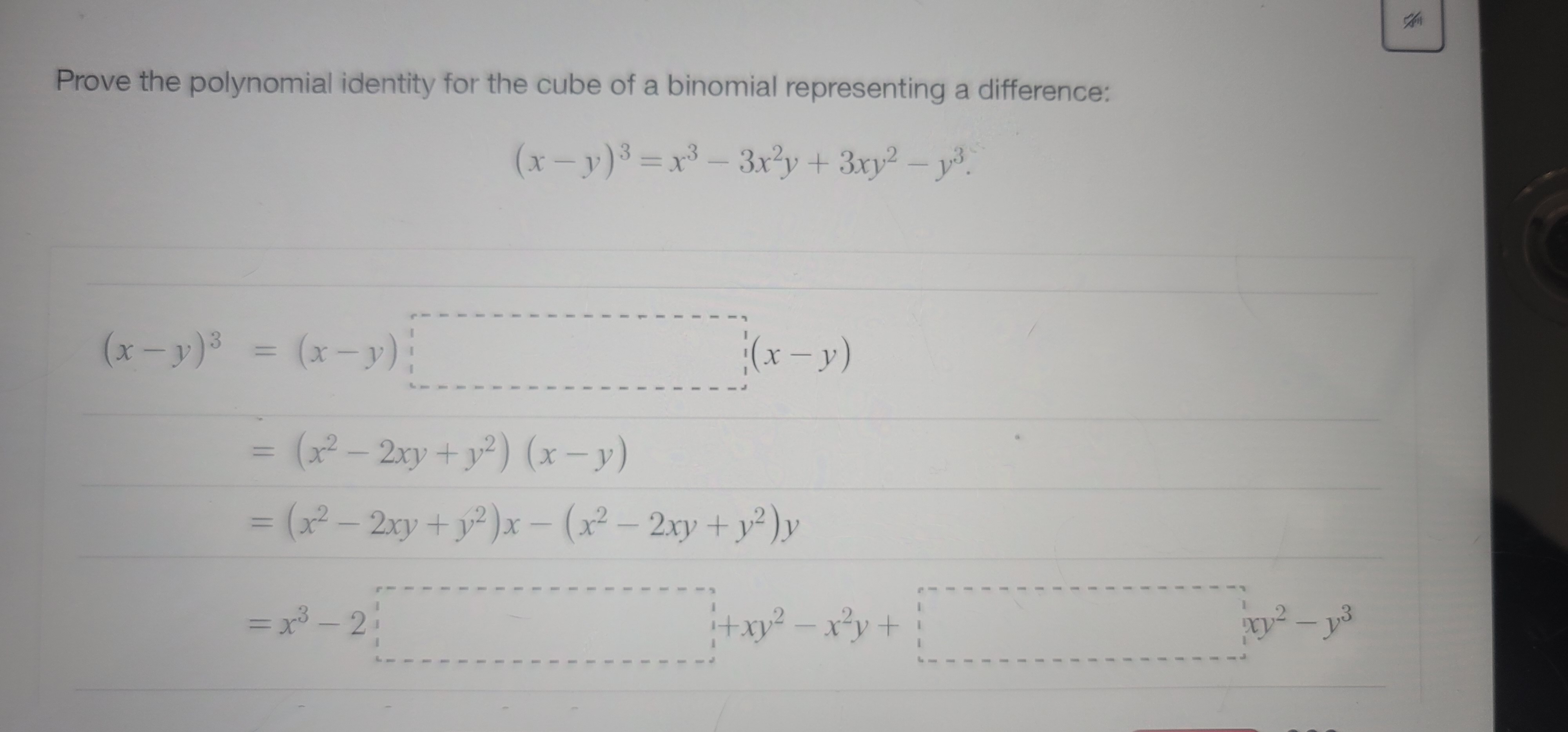 Answered Prove The Polynomial Identity For The Bartleby