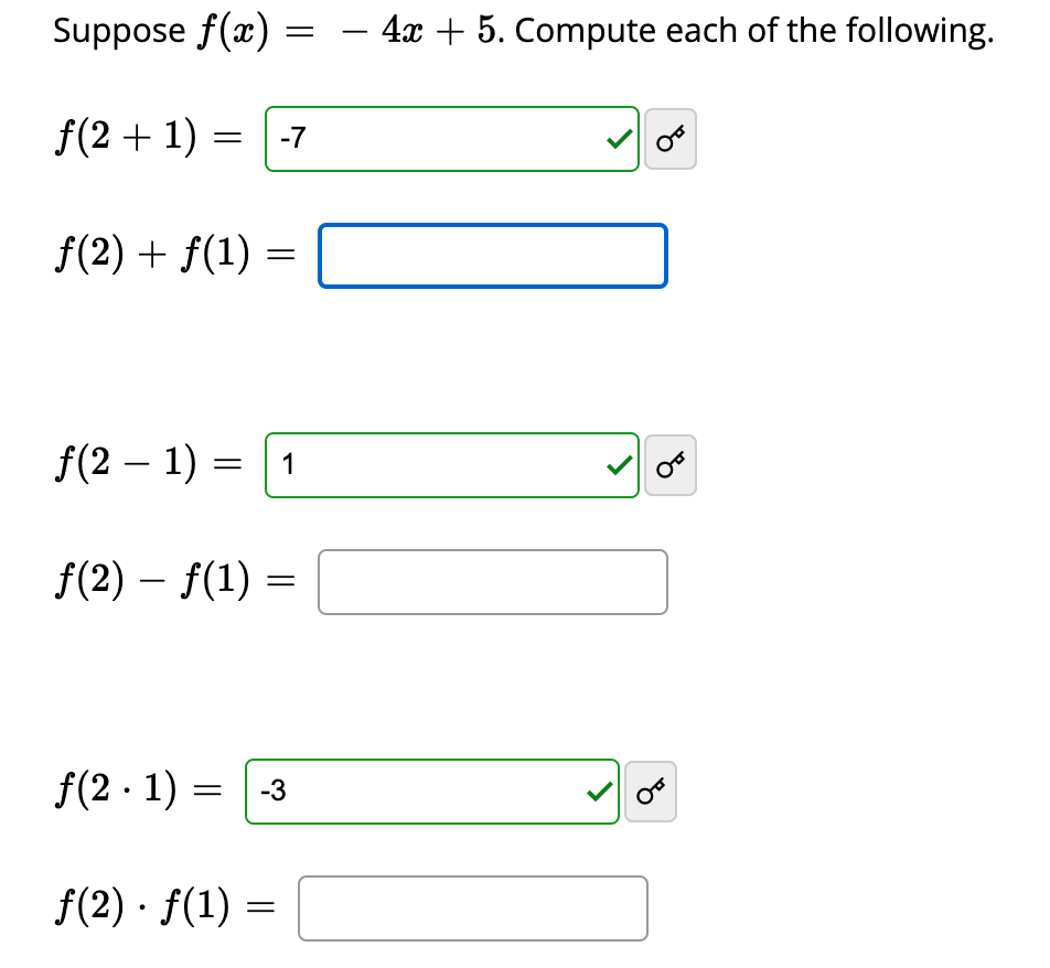 Answered Suppose F X 4x 5 Compute Each Bartleby