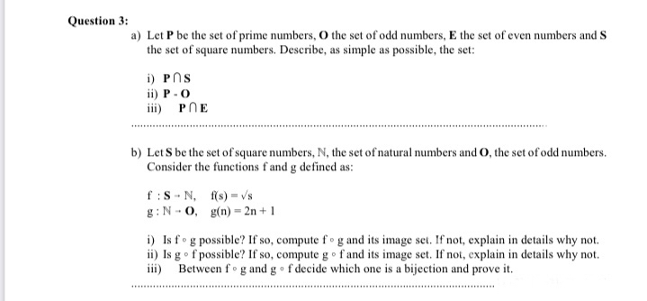 Answered B Let S Be The Set Of Square Numbers Bartleby