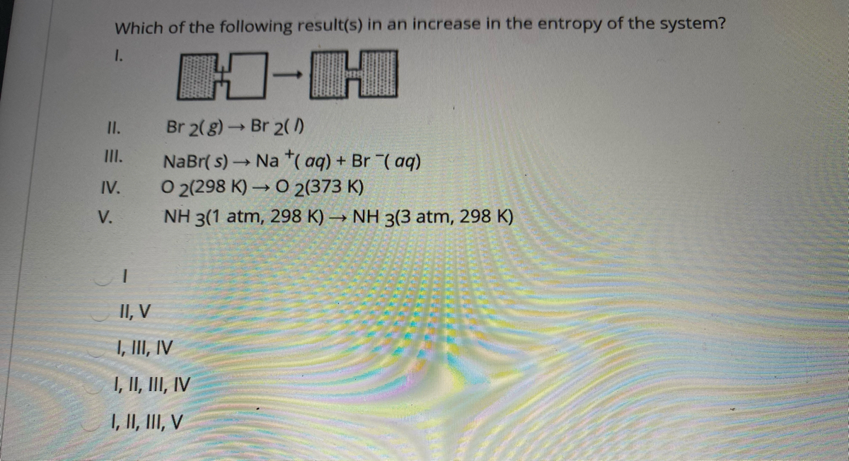 Answered Which Of The Following Result S In An Bartleby