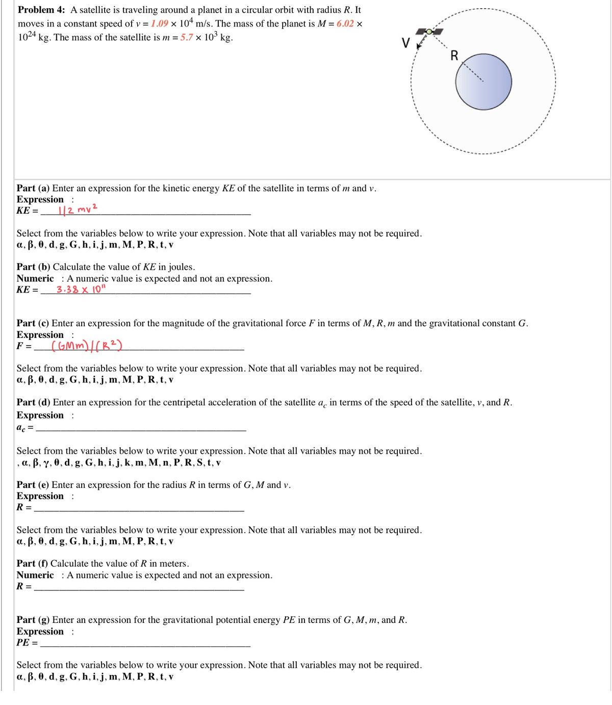 Answered Part D Enter An Expression For The Bartleby